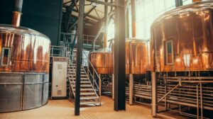 stills in a brewery, that could benefit from a utility bill audit